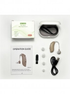 Слуховой аппарат Hearing Aid GM-350, бежевый